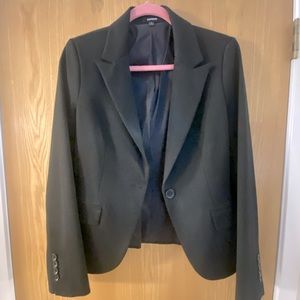 EXPRESS black fitted blazer